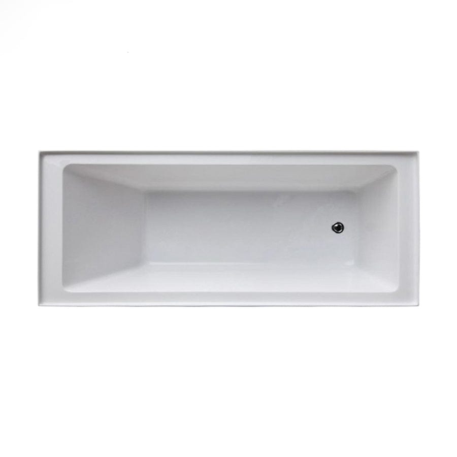 Progetto Bath Pure 1670 Inset Bath with 4 Sided Lip