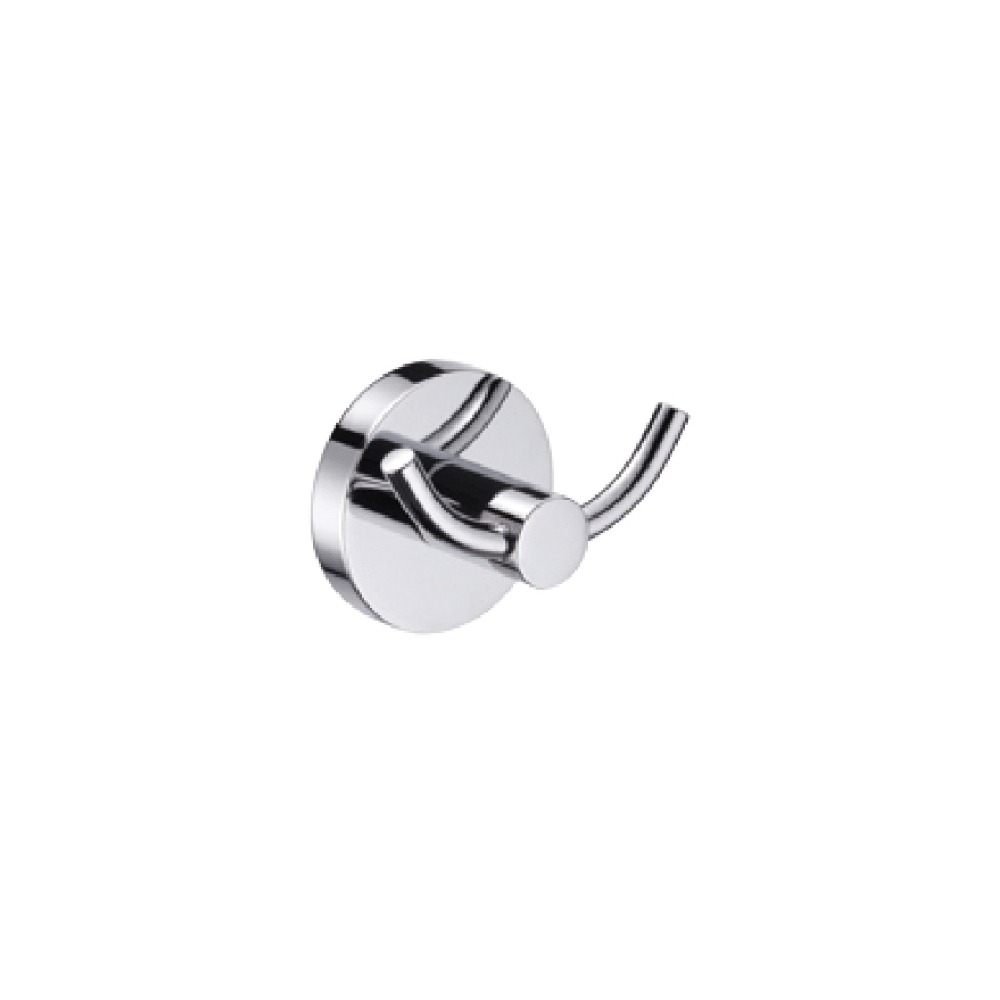 Progetto Robe Hook Eco Style Double Robe Hook | Chrome