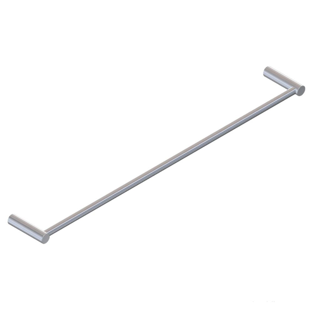 Progetto Towel Rail Swiss Single Towel Rail 600mm | Brushed Stainless Steel