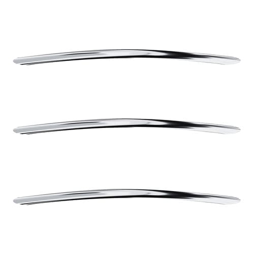 Newtech Heated Towel Bar Newtech Lucia Curved Heated Towel Rail 700mm | Chrome With LT051 (35-105 Watts) Transformer