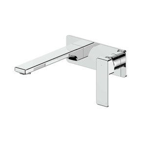 Greens Basin Tap Greens Arcas Wall Basin Mixer with Faceplate | Chrome