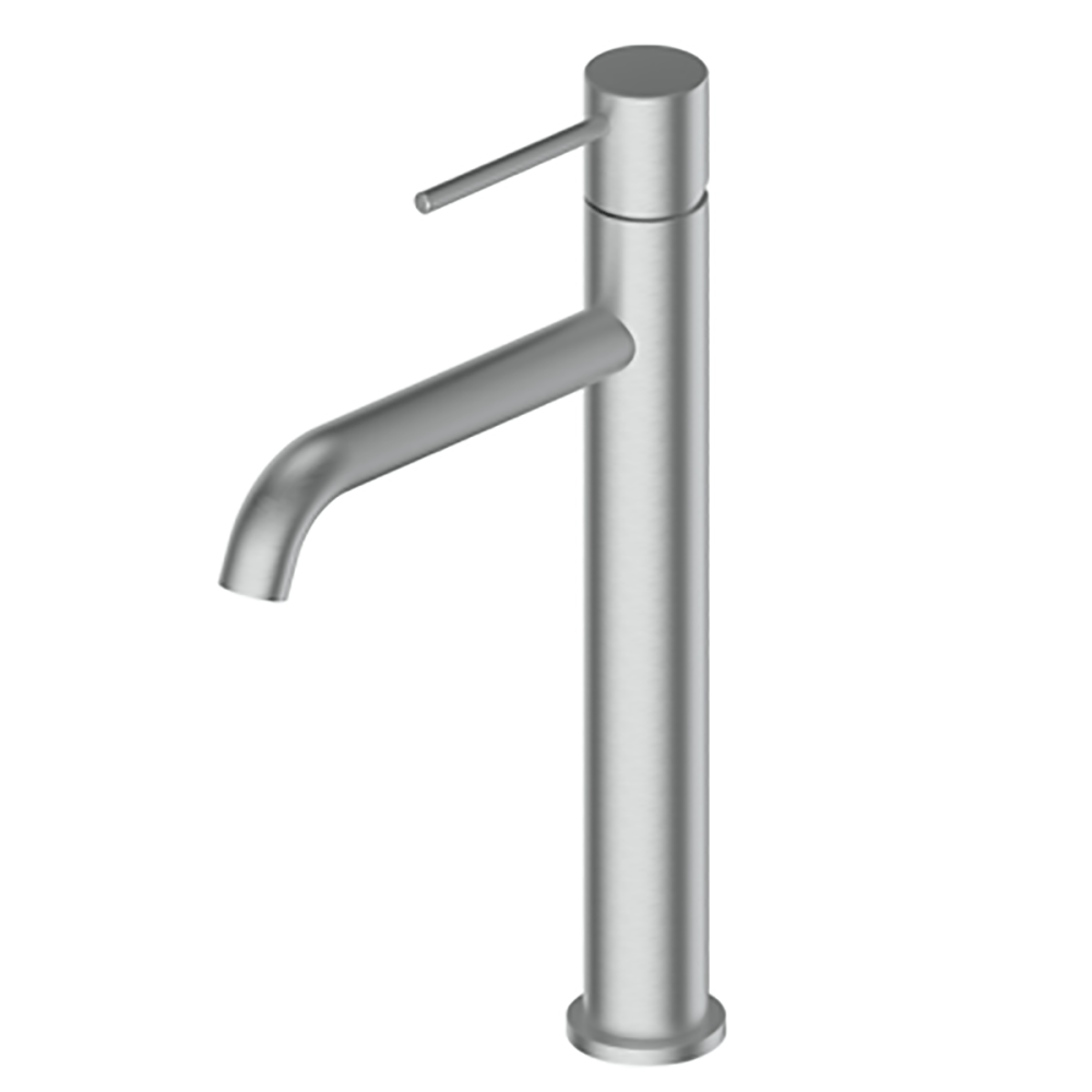 Greens Basin Tap Greens Gisele Tower Basin Mixer | Brushed Stainless
