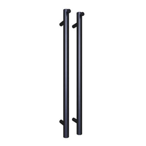 Newtech Heated Towel Ladder Newtech Polo Vertical Heated Towel Rail 1100mm | Gunmetal With LT050 (20-70 Watts) Transformer