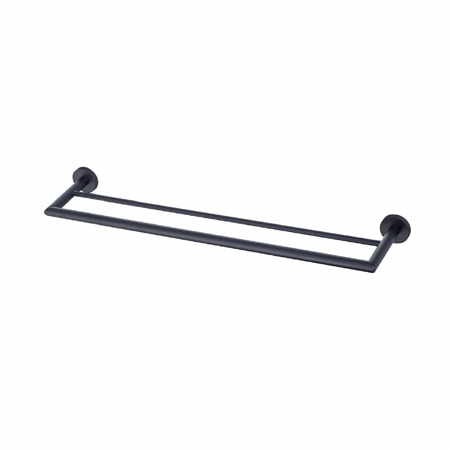Greens Towel Rail Greens Astro II Double Towel Rail 650mm | Matte Black
