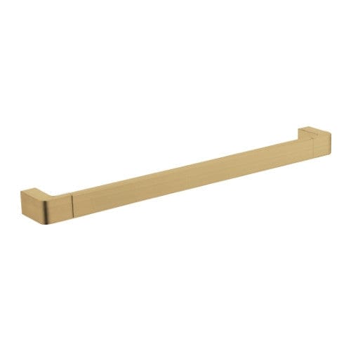 Newtech Towel Rail Newtech Quadro Single Towel Rail 470mm | Brushed Brass