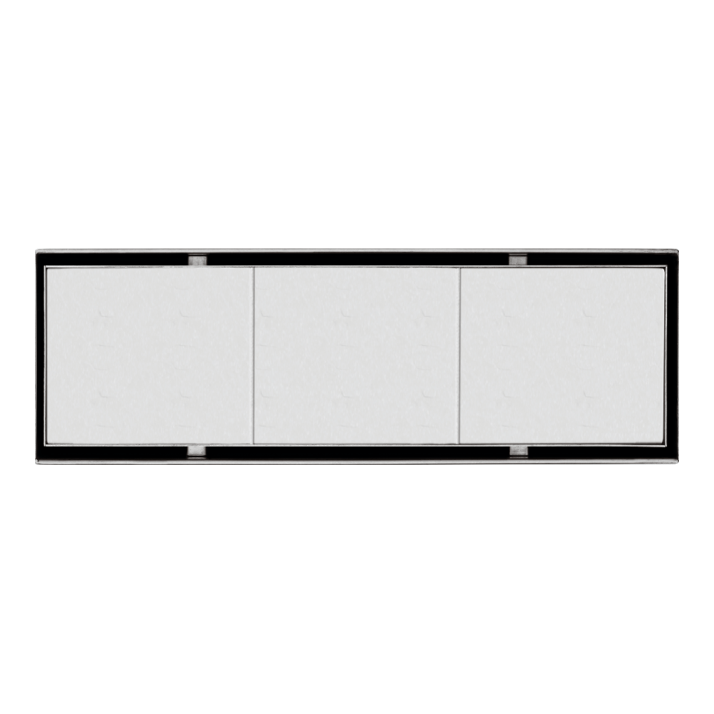 Tranquillity Bathroom Accessories Tranquillity Short Channel Drain | Tile Insert