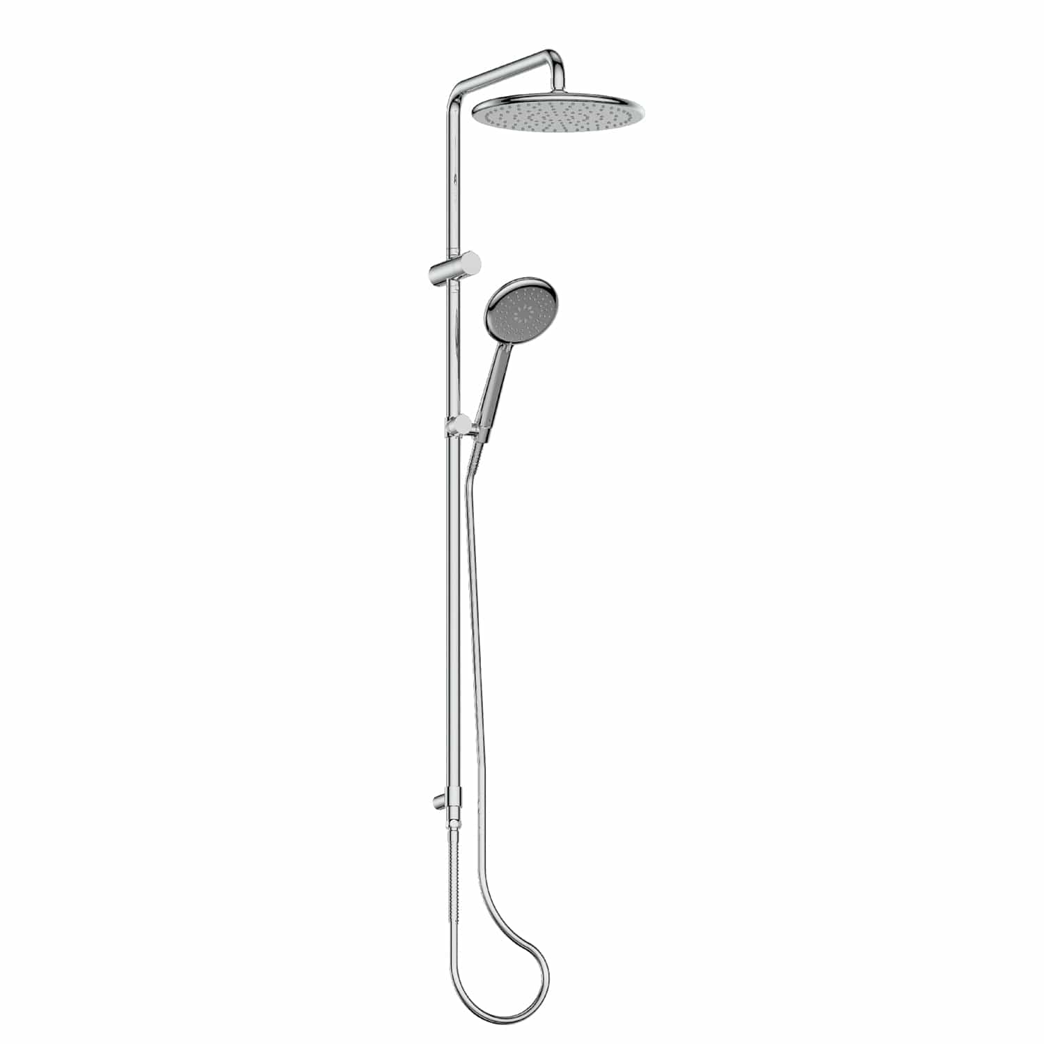 Greens shower Greens Astro II Twin Rail Shower | Chrome