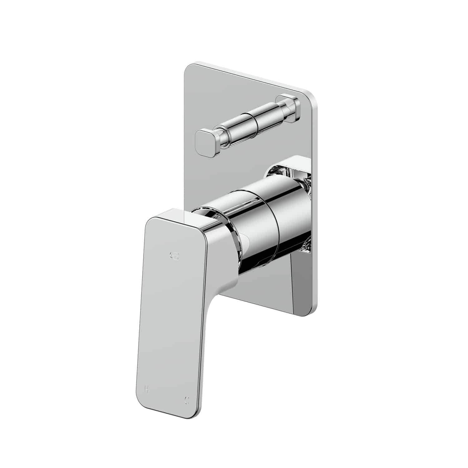 Greens Shower Mixer Greens Swept Shower Mixer with Diverter | Chrome