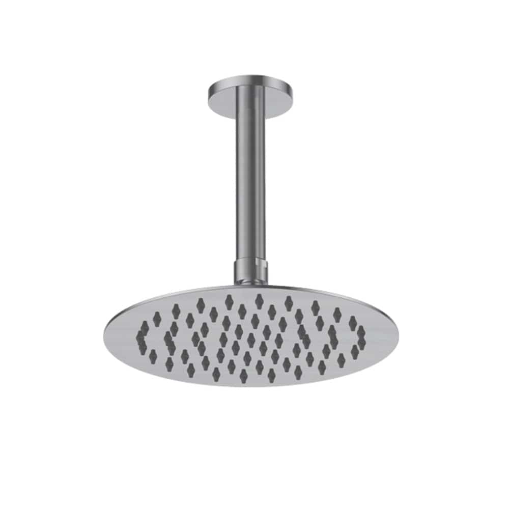 Progetto shower Swiss Ceiling Mount Shower 200mm | Brushed Stainless Steel