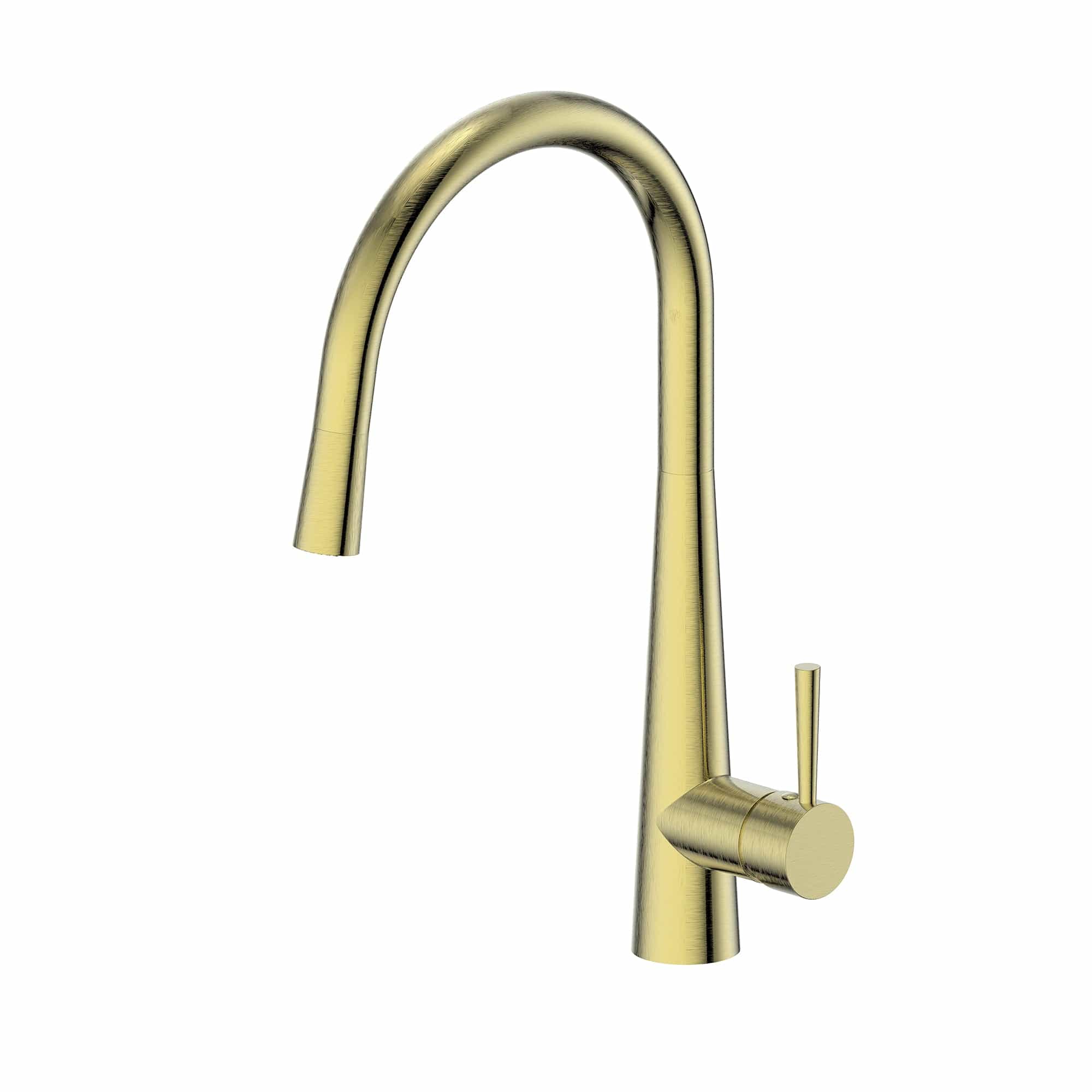 Greens Kitchen Tap Greens Galiano Pull Out Sink Mixer | Brushed Brass
