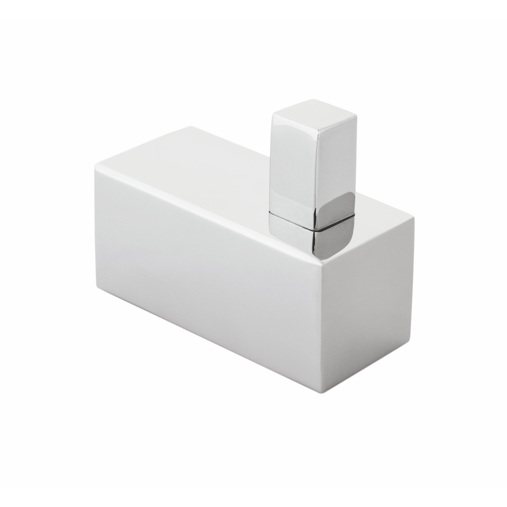 Tranquillity Robe Hook Tranquillity Square Robe Hook | Polished Stainless