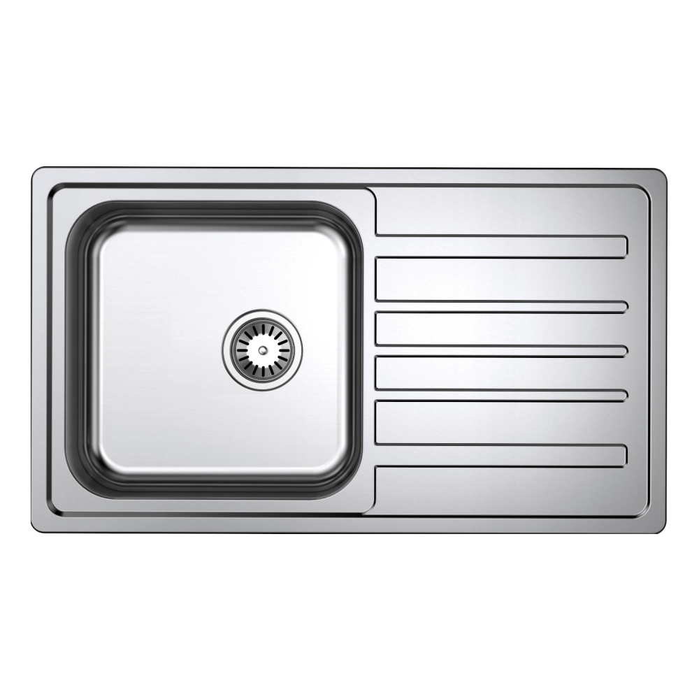 Burns & Ferrall Kitchen Sink Burns & Ferrall Omega 400 Single Sink with Drainer