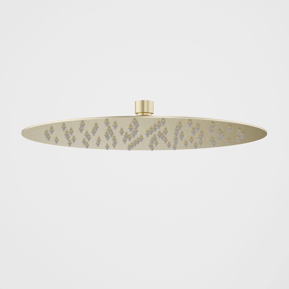 Caroma shower Caroma Urbane II Round Shower Head 300mm | Brushed Brass