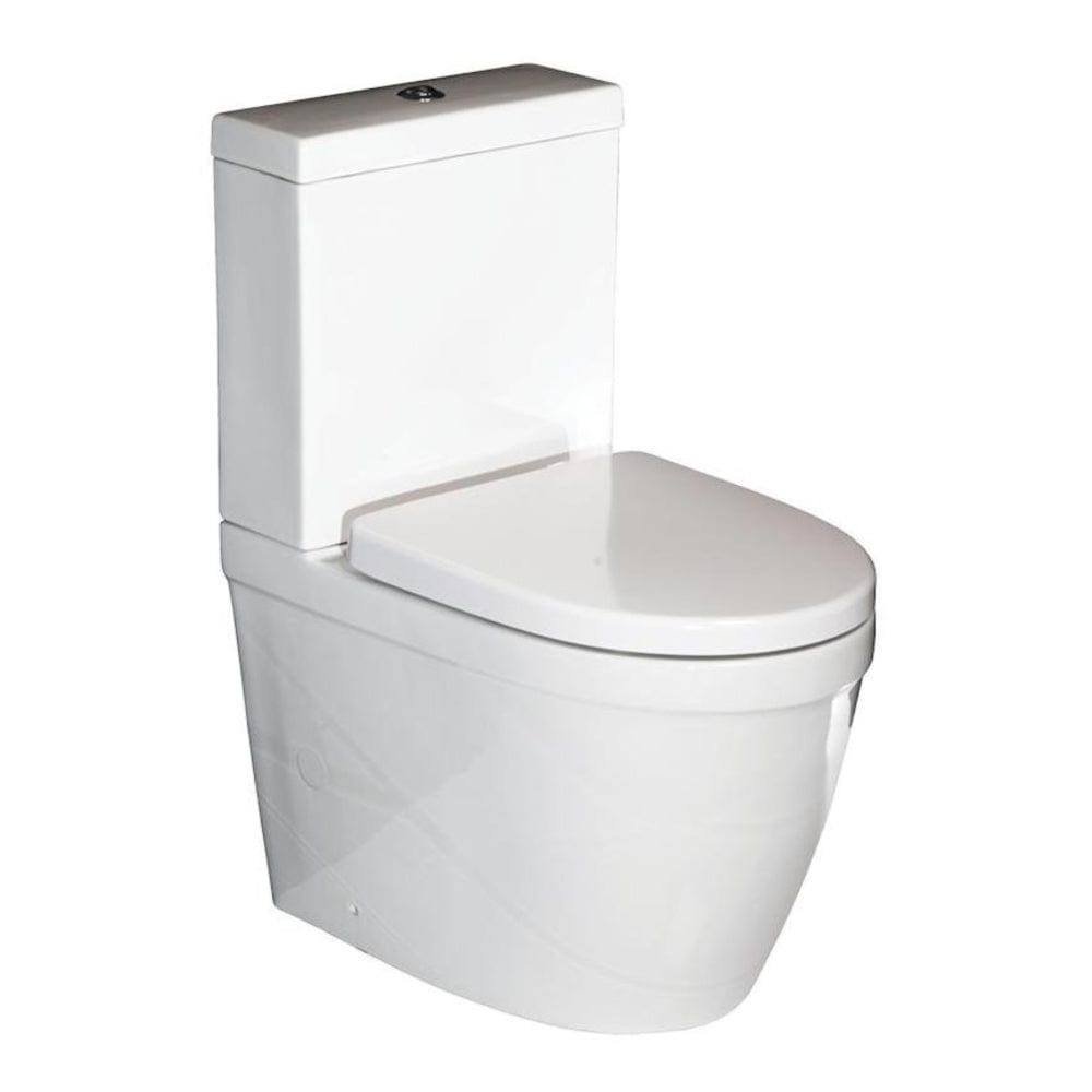 Plumbline Toilet Suite Compact Back to Wall Toilet Suite