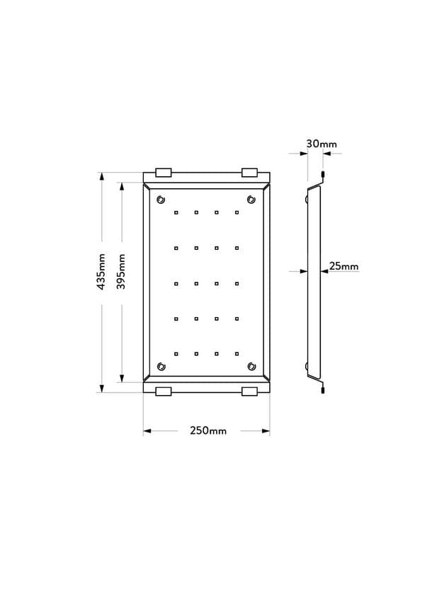 Acero Sink Accessories Mercer Stainless Steel Colander Tray