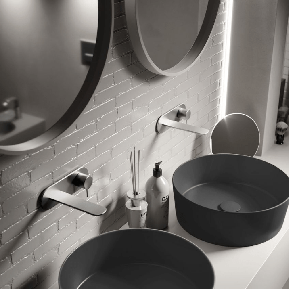 Bath & Co Basin Michel César Happy Hour Slim Counter Top Basin | Blackboard