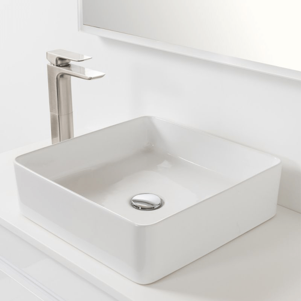 Bath & Co Basin Michel César Sleek Square Counter Top Basin