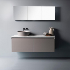 Bath & Co Mirror Michel César Cube 500 Mirror Cabinet | 1 Door & 1 Shelf