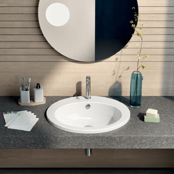 Progetto Basin Pura Ellipse 57 Inset Basin