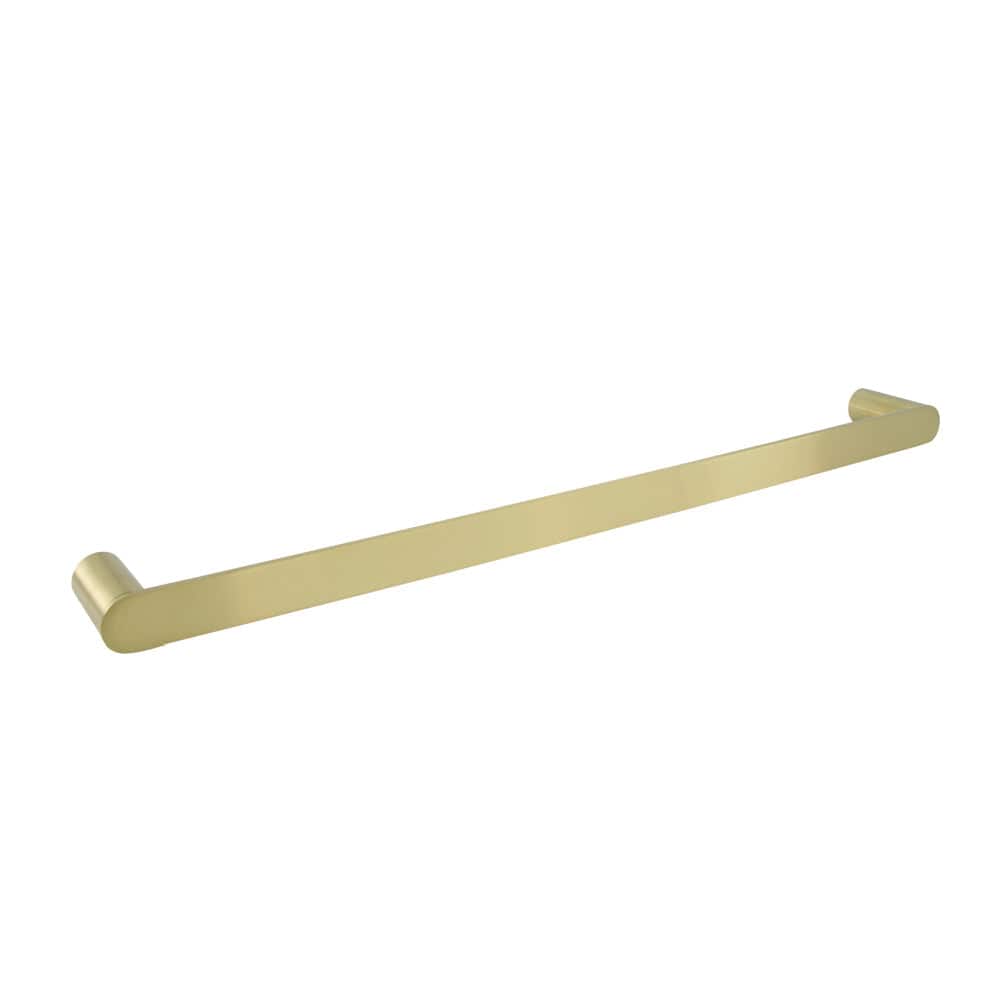 Rose & Stone Towel Rail Rose & Stone Harlow Single Towel Rail 600mm | Brushed Brass