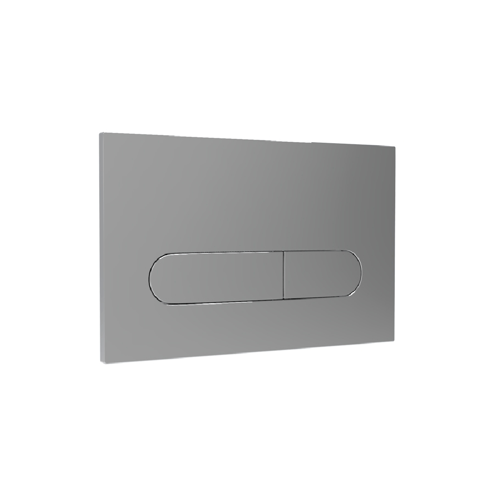 Plumbline Flush Plate Speedo Como Flush Panel | Chrome