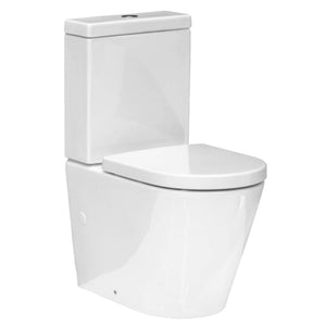 Plumbline Toilet Suite Evo 61 Back to Wall Toilet Suite with Thick Seat