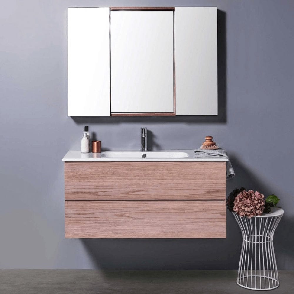 Bath Co Vanity Michel César Qubo 1060 Vanity | Single Basin & 2 Drawers