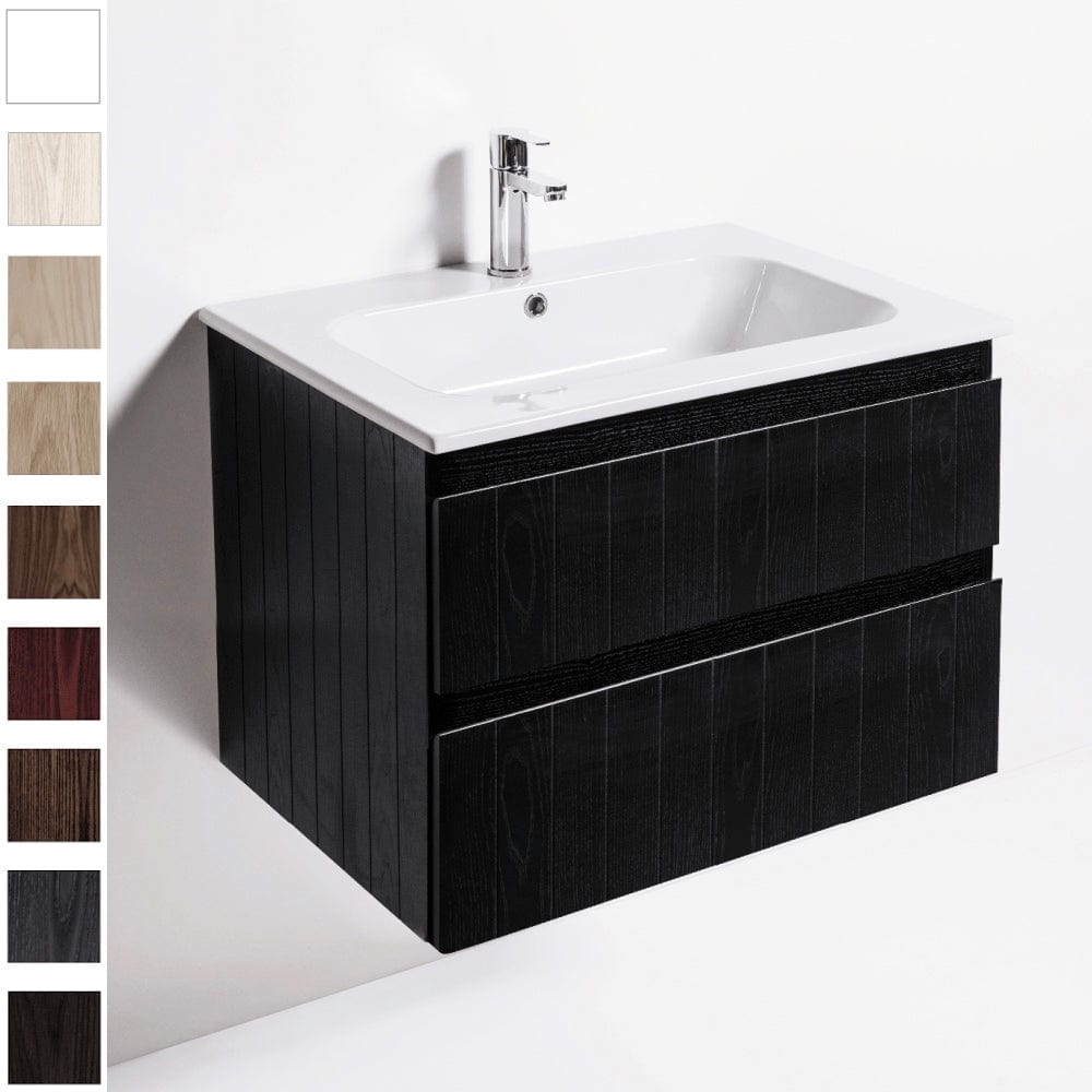 Bath & Co Vanity Michel César Qubo 710 Vanity | Single Basin & 2 Drawers