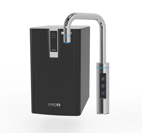 Puretec Filter Tap | Puretec Sparq S5 Filtered Sparkling + Chilled + Ambient Water Tap | Chrome