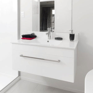 Bath & Co Vanity VCBC Zara 1000 Wall Vanity | 1 Basin + 1 Drawer