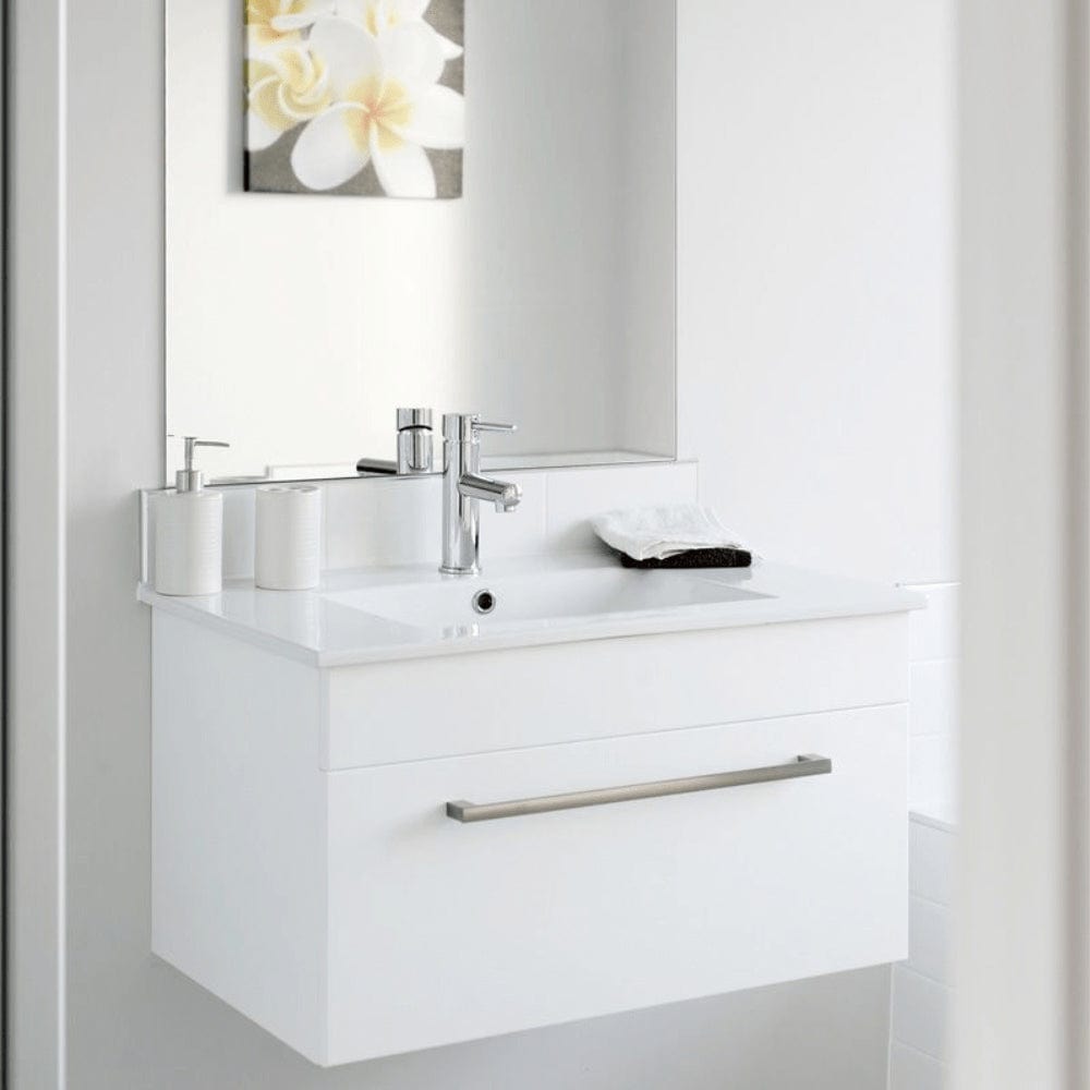 Bath Co Vanity VCBC Zara 750 Wall-Hung Vanity | 1 Basin + 1 Drawer