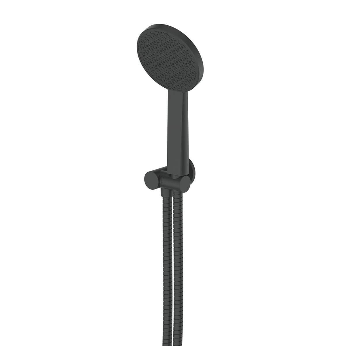 Greens shower Greens Glide RainBoost Hand Shower with Wall Outlet Bracket | Matte Black