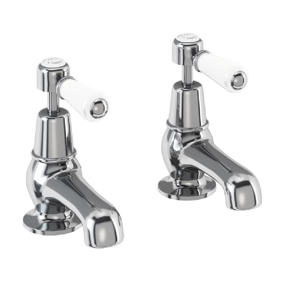 Burlington Basin Tap Burlington Kensington 7.5cm Basin Taps | Chrome Black