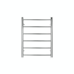 Tranquillity Heated Towel Ladder Tranquillity Executive Round Heated Towel Ladder 680mm | Polished Stainless Right-Hand Cable / Without Timer