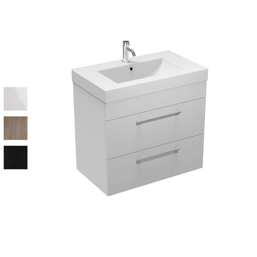 Progetto Vanity Mia Plus 750 Vanity | 2 Drawers Sand Oak