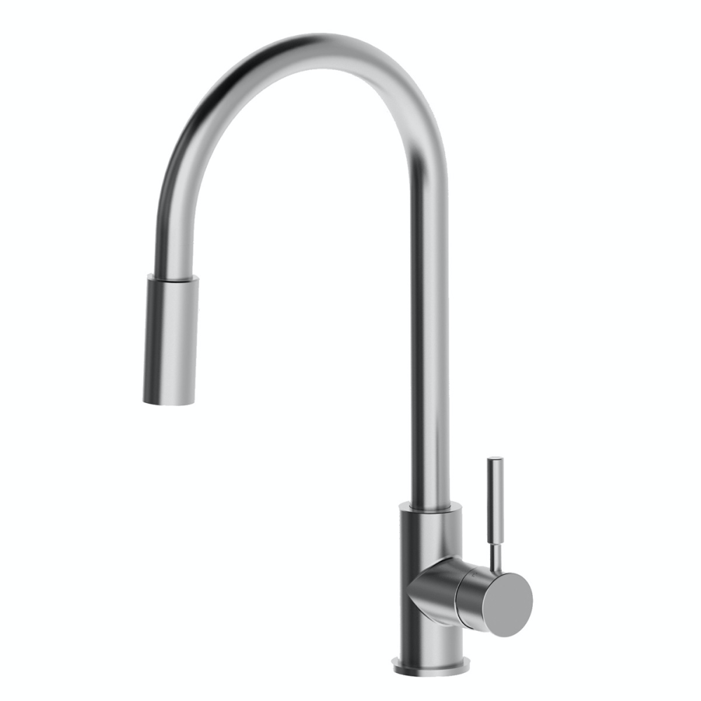 Greens Kitchen Tap Greens Alfresco Pull Out Sink Mixer | Stainless Steel