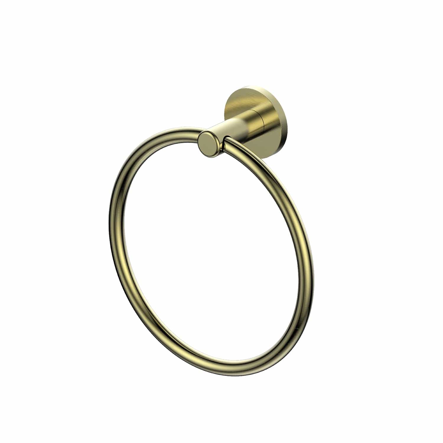 Greens Hand Towel Rail Greens Astro II Towel Ring | Brushed Brass
