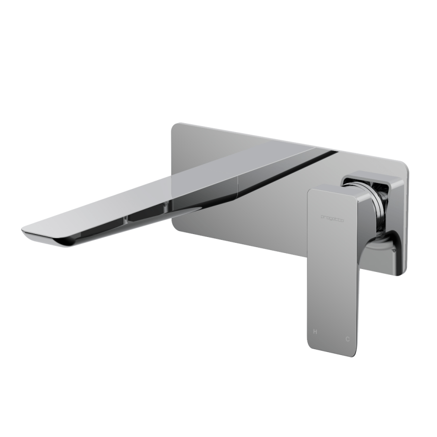 Progetto Basin Tap Como Wall Mount Mixer | Chrome