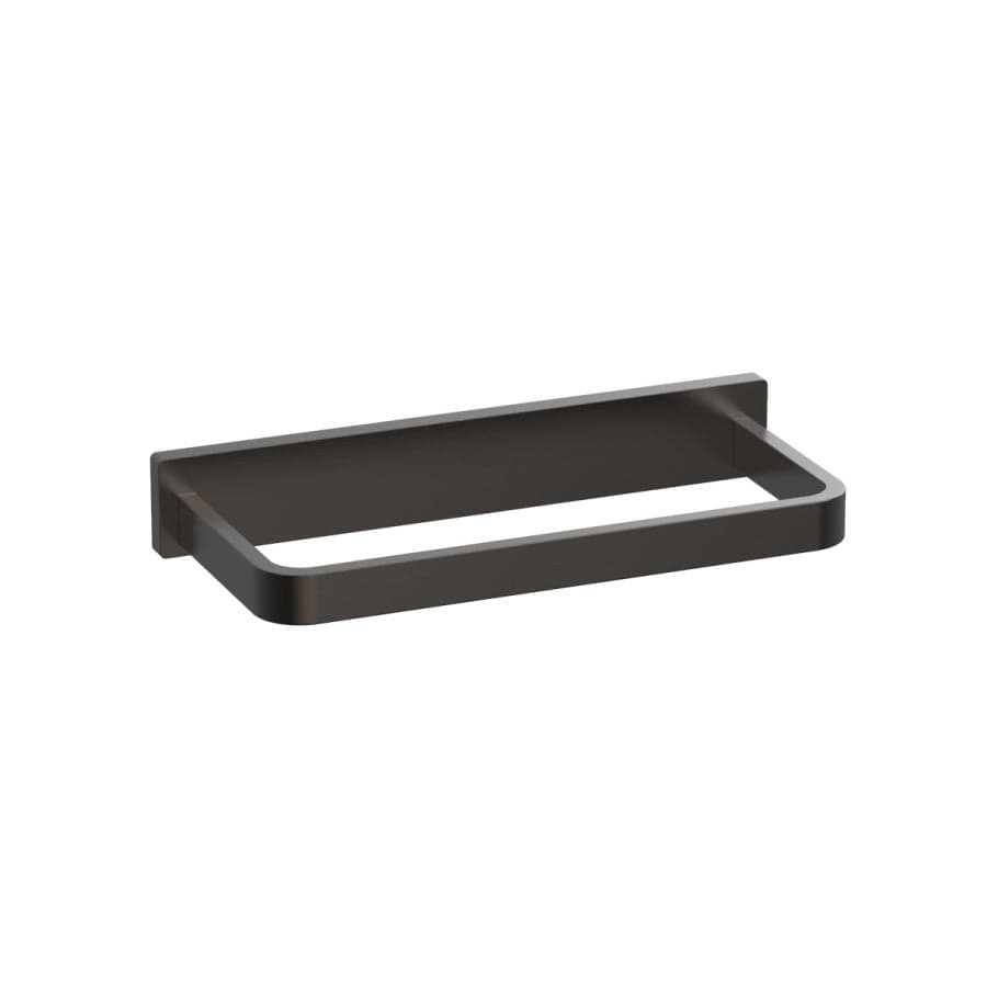Progetto Towel Rail Como Towel Ring 200mm | Brushed Gunmetal