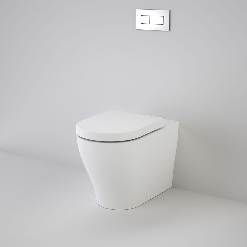Caroma Toilet Suite Caroma Luna Cleanflush Invisi Series II Wall Faced Toilet Suite
