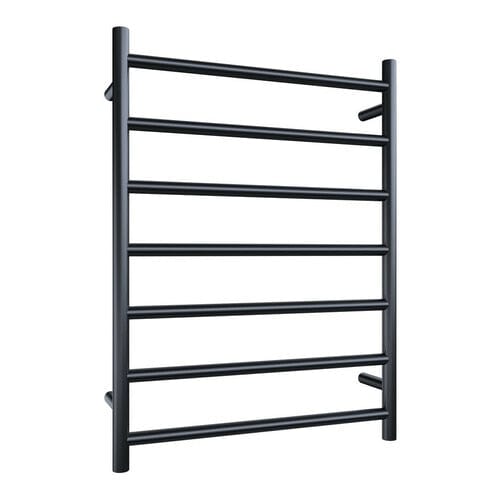 Newtech Heated Towel Ladder Newtech Evoke 7 Bar Wide Heated Towel Ladder 800mm | Matte Black