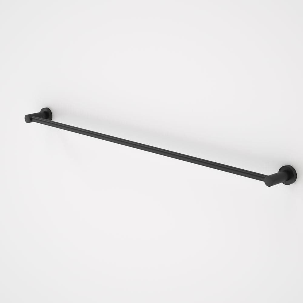 Caroma Towel Rail Caroma Cosmo Metal Single Towel Rail 930mm | Matte Black