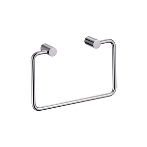 Progetto Hand Towel Rail Swiss Hand Towel Ring | Brushed Stainless Steel