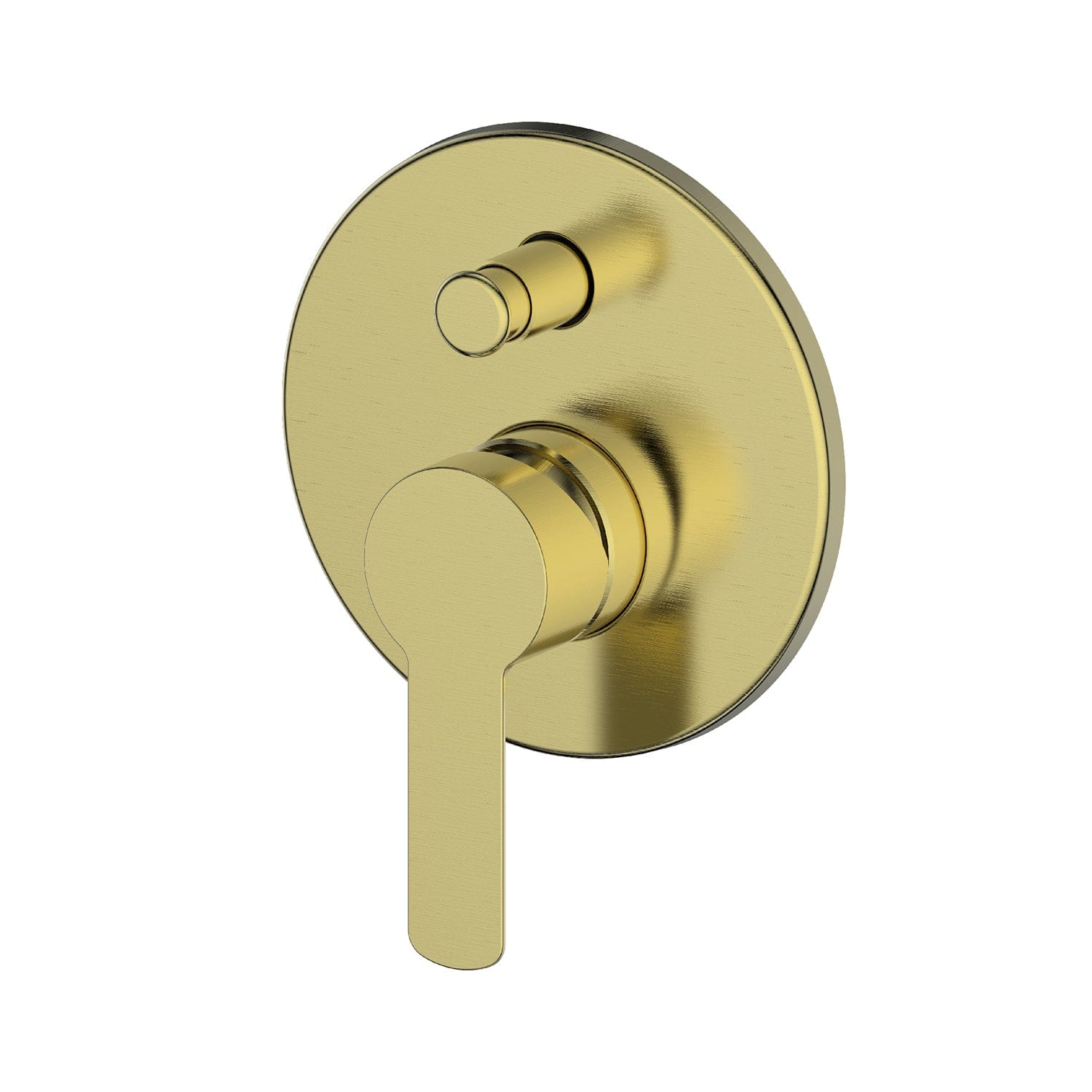 Greens Shower Mixer Greens Astro II Shower Mixer with Diverter | Brushed Brass