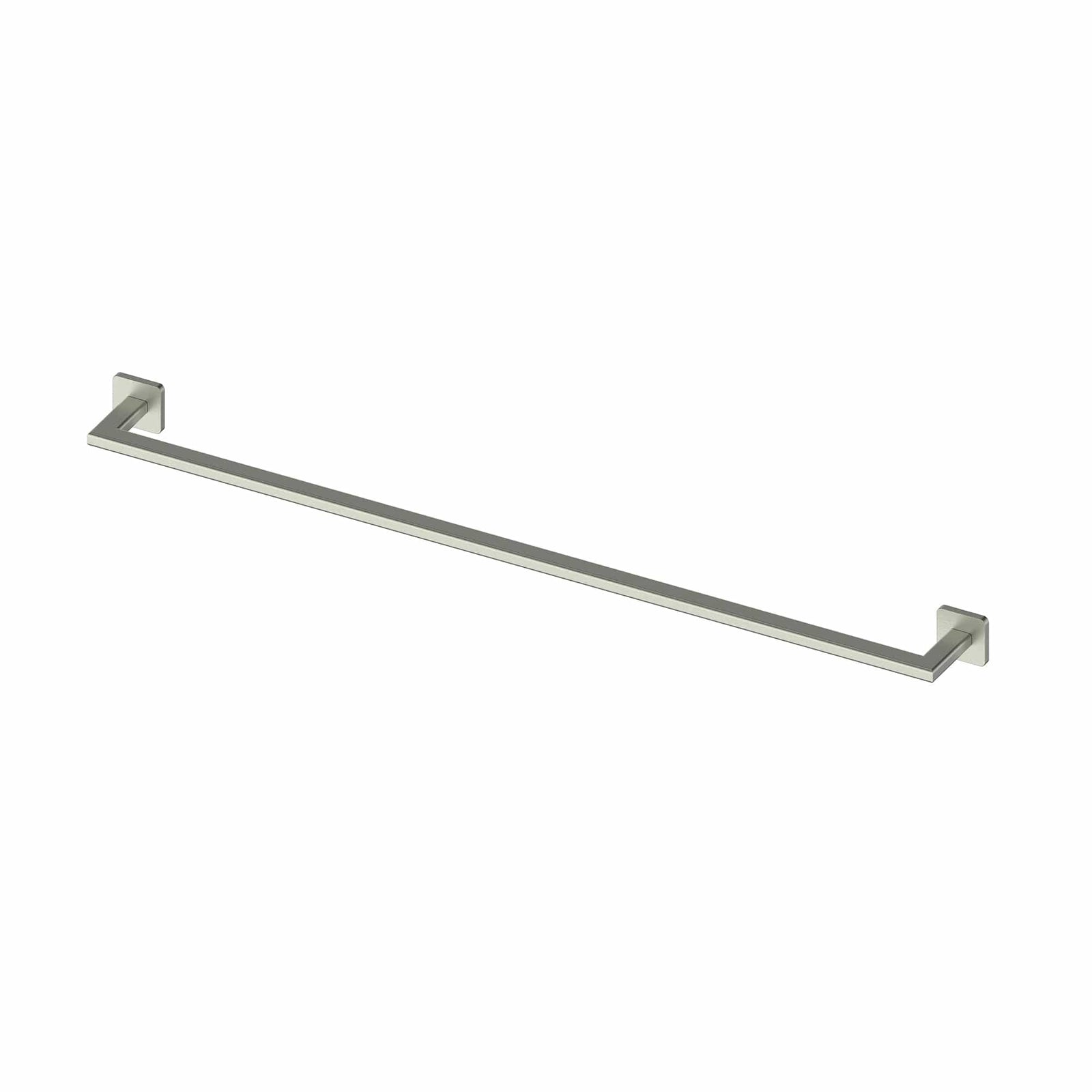 Greens Towel Rail Greens Zuri Single Towel Rail 762mm | Brushed Nickel