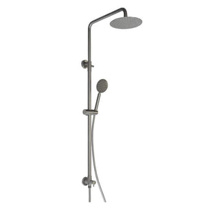 Progetto shower Swiss Shower Column | Brushed Stainless Steel