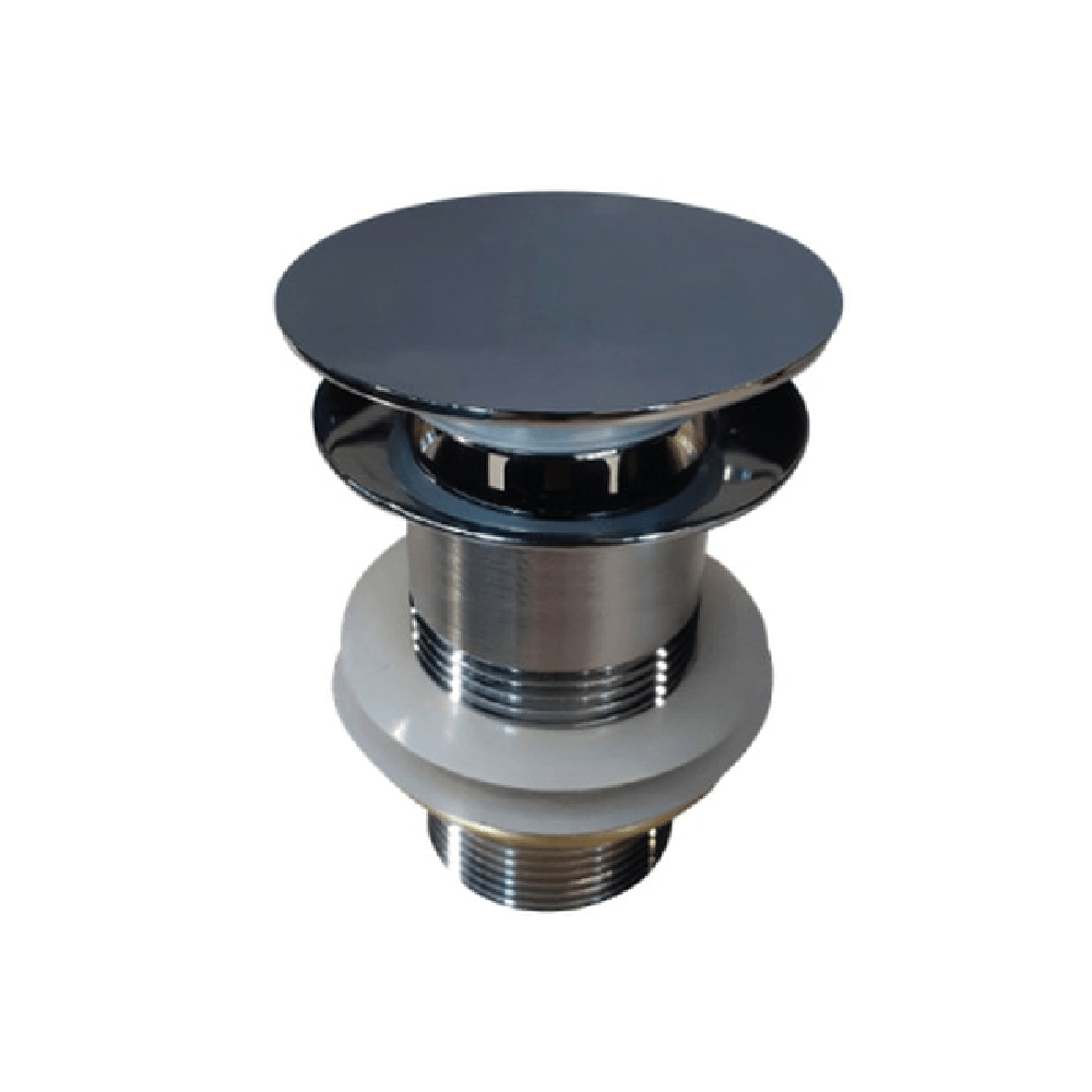 Newtech Pop Up Waste Newtech Evoke Clicker Basin Waste 32mm | Gunmetal With Overflow