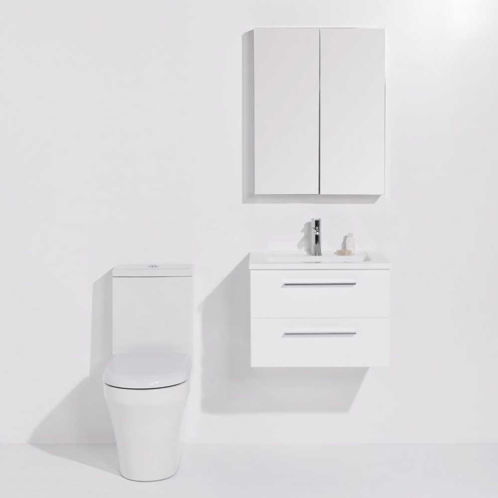 Bath & Co Mirror VCBC 600 Mirror Cabinet | 2 Doors & 2 Shelves