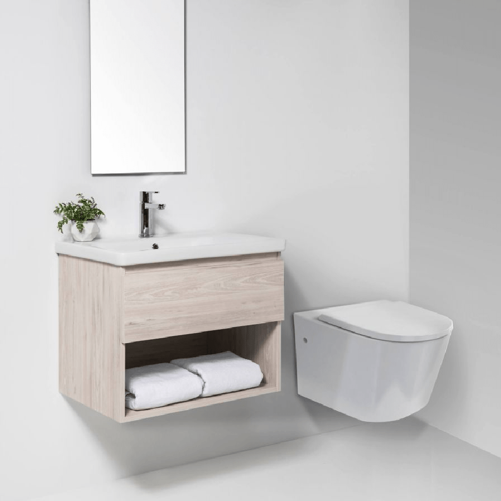 Bath & Co Toilet Suite VCBC Sphere Rimless Wall-Hung Toilet Suite with Cistern & Flush Plate