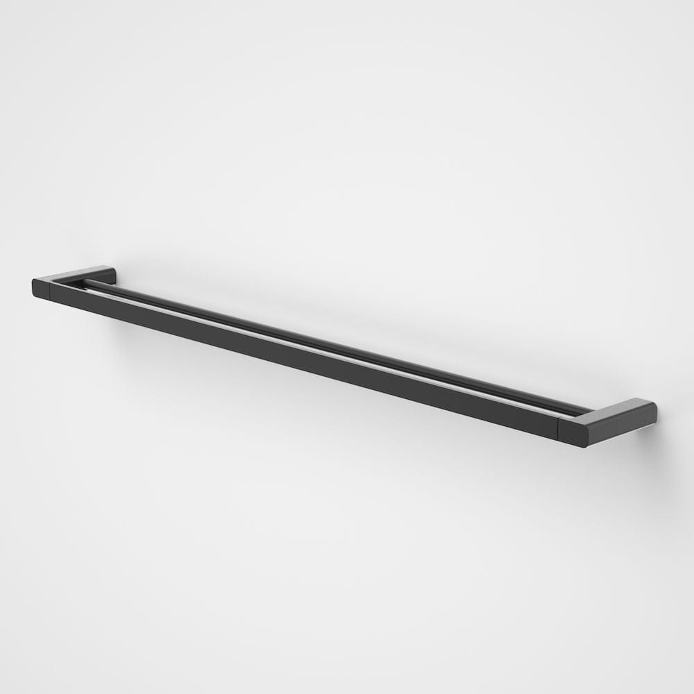 Caroma Towel Rail Caroma Luna Double Towel Rail 934mm | Satin Black